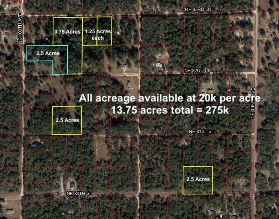 0000 NE 83RD LANE, Bronson, FL 32621
