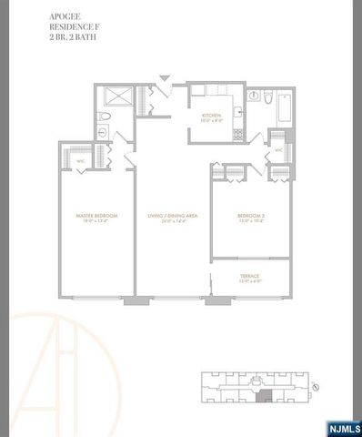 250 Gorge Road 22F, Cliffside Park, NJ 07010