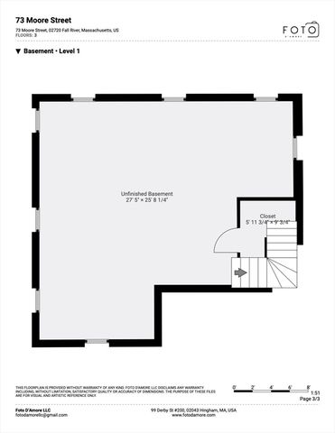 73 Moore Street, Fall River, MA 02720