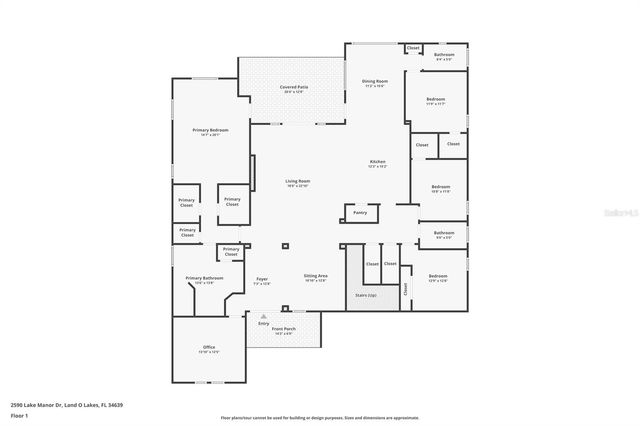2590 LAKE MANOR DRIVE, Land O Lakes, FL 34639