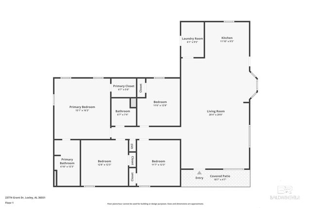 23774 Grant Drive, Loxley, AL 36551