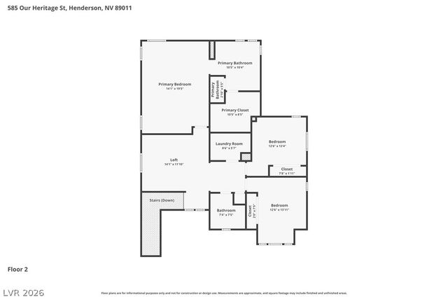585 Our Heritage Street, Henderson, NV 89011