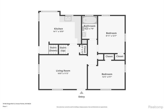 19146 Kingsville Street, Harper Woods, MI 48225