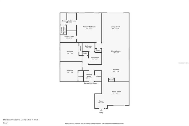5956 DESERT PEACE AVENUE, Land O Lakes, FL 34639