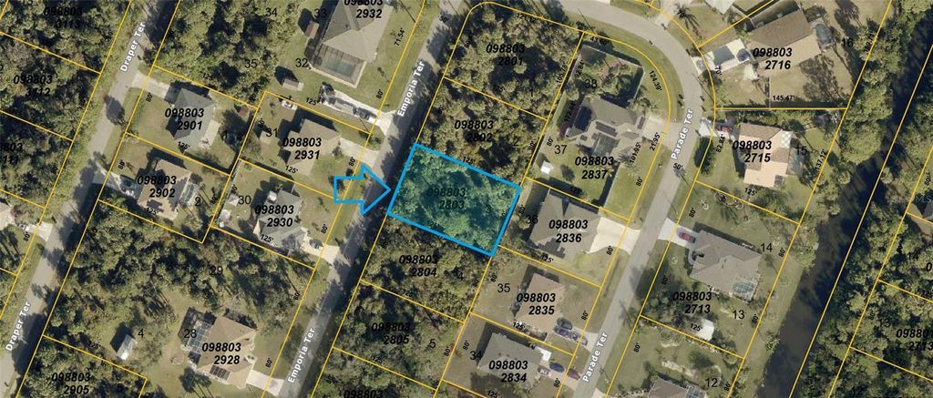 Lot 3, EMPORIA TERRACE, North Port, FL 34286