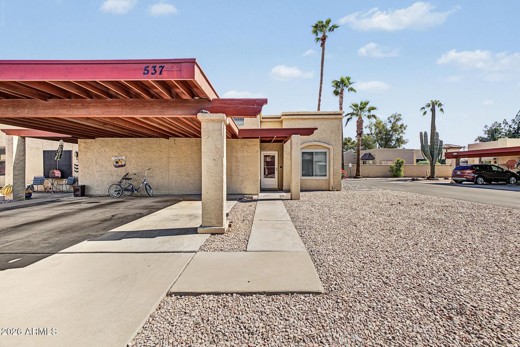 537 S PALO VERDE Way, Mesa, AZ 85208 — exterior