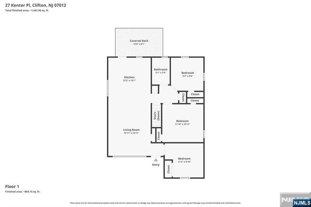 27 Kenter Place, Clifton, NJ 07012