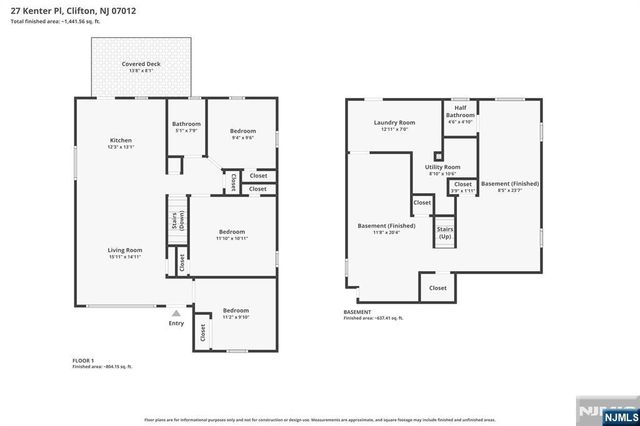 27 Kenter Place, Clifton, NJ 07012