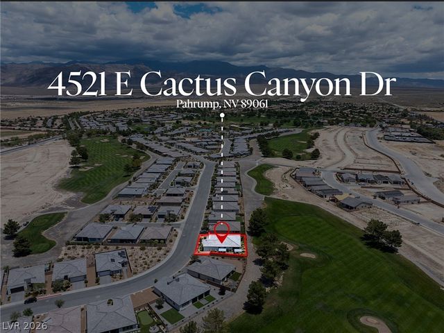 4521 East Cactus Canyon Drive, Pahrump, NV 89061