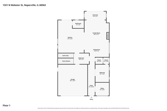 1321 N Webster Street, Naperville, IL 60563