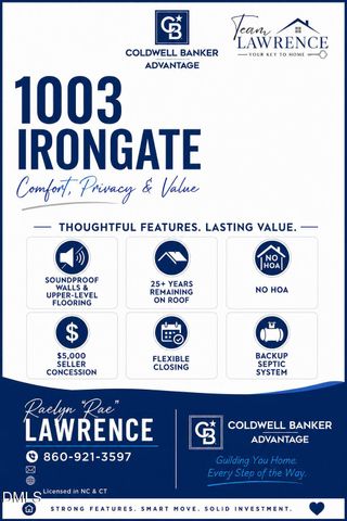 1003 Irongate Drive, Apex, NC 27502