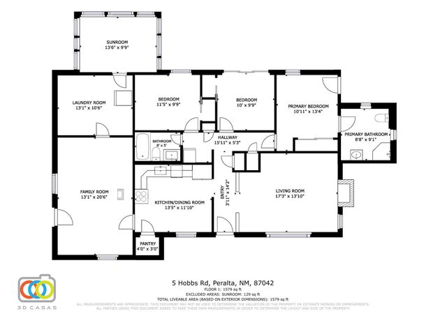 5 Hobbs Road, Peralta, NM 87042