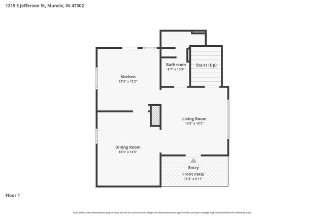 1215 S Jefferson Street, Muncie, IN 47302