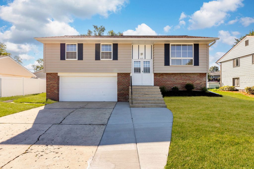 615 Palmer Avenue, Romeoville, IL 60446 — exterior