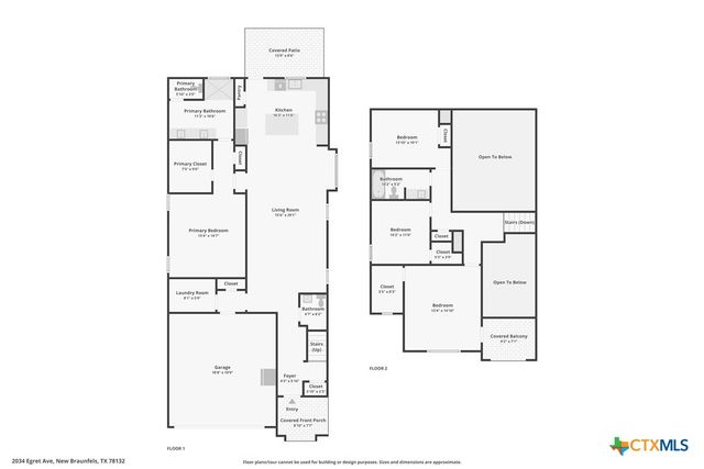 2034 Egret Avenue, New Braunfels, TX 78132