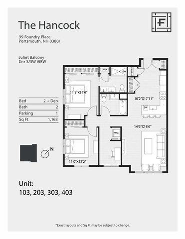 99 Foundry Place 103, Portsmouth, NH 03801