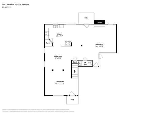 4087 Rosebud Park Drive, Snellville, GA 30039