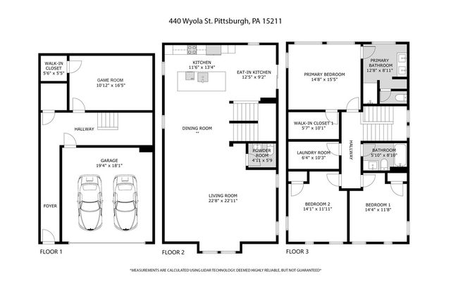 440 Wyola Str., Mt Washington, PA 15211