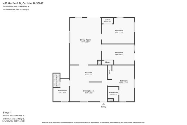 430 Garfield Street, Carlisle, IA 50047