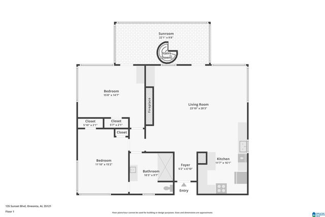 135 SUNSET BOULEVARD, Oneonta, AL 35121