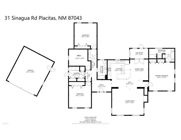 31 Sinagua Road, Placitas, NM 87043