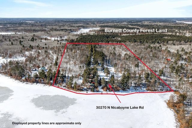 30270 N Nicaboyne Lake Road, Danbury, WI 54830