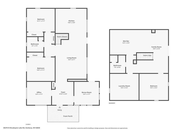 30270 N Nicaboyne Lake Road, Danbury, WI 54830