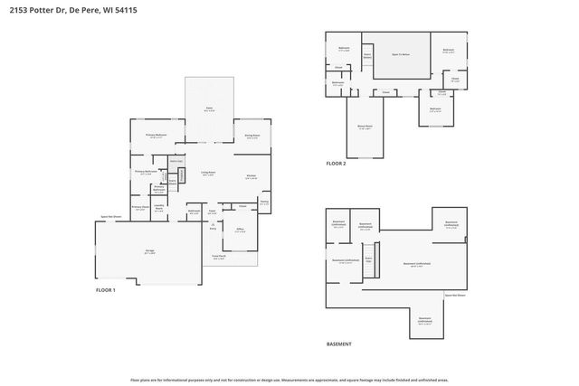 2153 POTTER DRIVE, De Pere, WI 54115