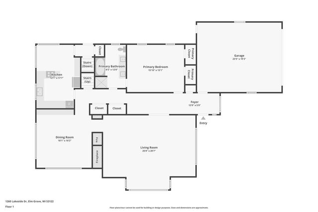 1260 Lakeside DRIVE, Elm Grove, WI 53122