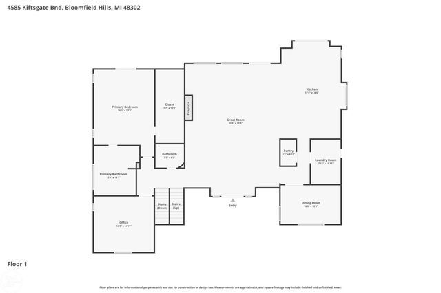 4585 Kiftsgate Bend, Bloomfield Hills, MI 48302