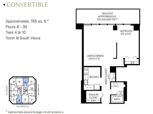 10 E Ontario Street 3804, Chicago, IL 60611