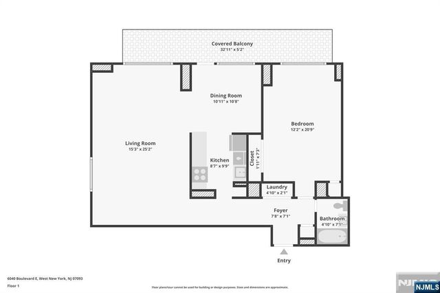 6040 Boulevard East H-3, West New York, NJ 07093