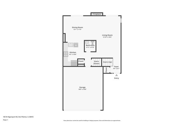 183 W ALGONQUIN Road, Des Plaines, IL 60016