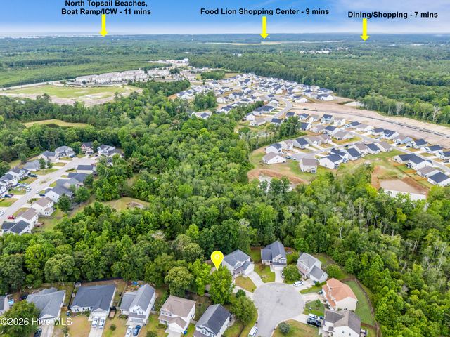 303 Bonnie Court, Sneads Ferry, NC 28460