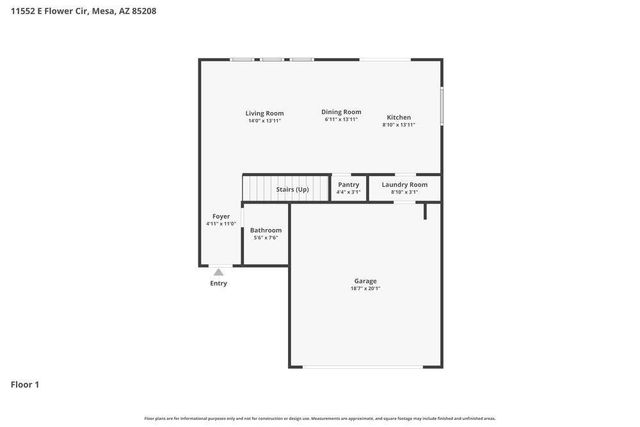 11552 E Flower Circle, Mesa, AZ 85208