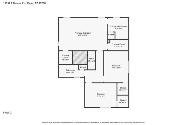 11552 E Flower Circle, Mesa, AZ 85208