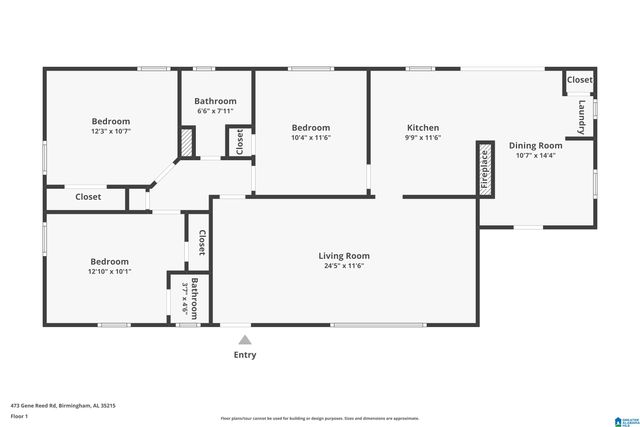473 GENE REED ROAD, Birmingham, AL 35215