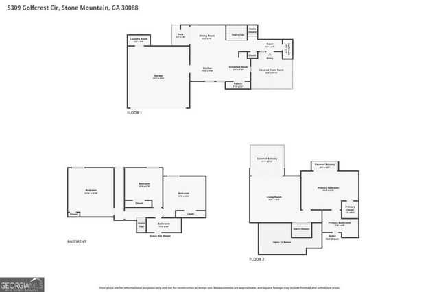 5309 Golfcrest Circle, Stone Mountain, GA 30088