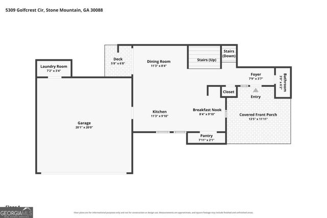 5309 Golfcrest Circle, Stone Mountain, GA 30088