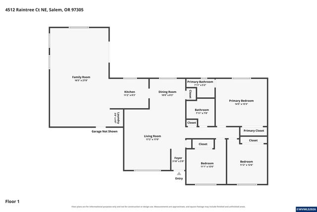 4512 Raintree Ct NE, Salem, OR 97305