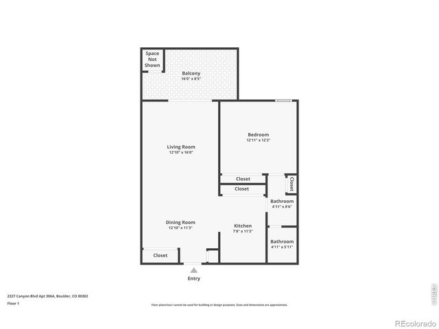 2227 Canyon Boulevard 306A, Boulder, CO 80302