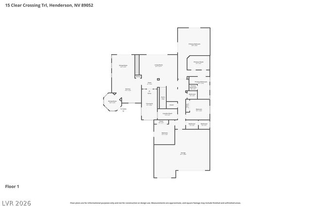 15 Clear Crossing Trail, Henderson, NV 89052