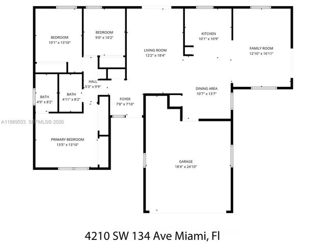 4210 SW 134th Ave, Miami, FL 33175