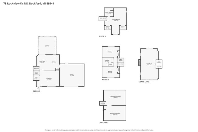 78 Rockview Drive, Rockford, MI 49341