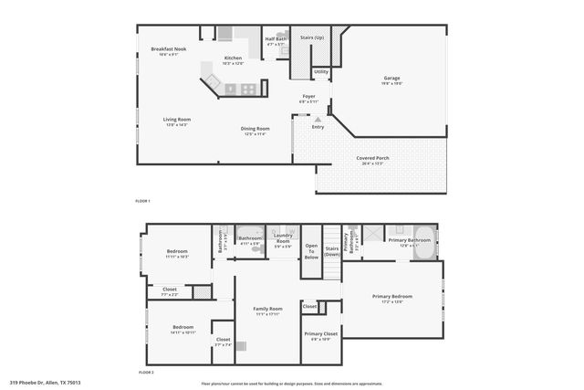319 Phoebe, Allen, TX 75013