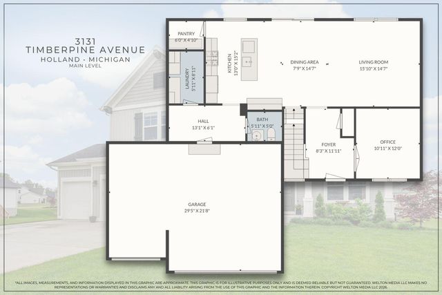 3131 Timberpine Avenue, Park Twp, MI 49424