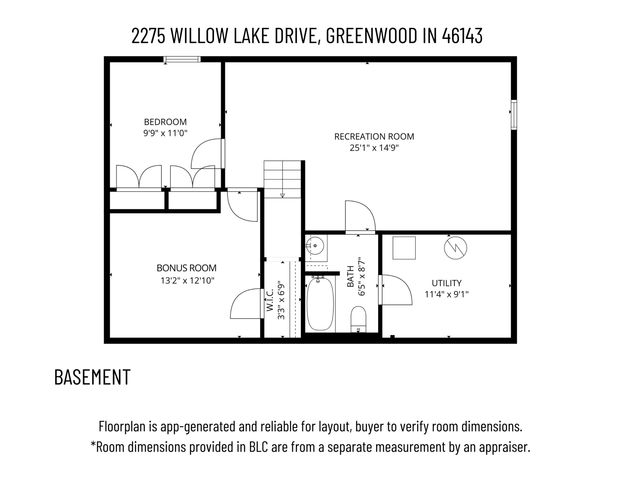 2275 Willow Lake Drive, Greenwood, IN 46143