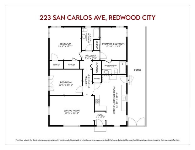 223 San Carlos Avenue, Redwood City, CA 94061