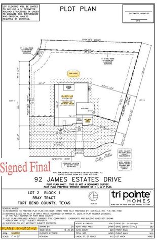 92 James Estates Drive, Fulshear, TX 77441