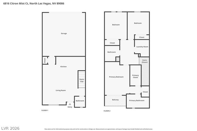 6816 Citron Mist Court, North Las Vegas, NV 89086